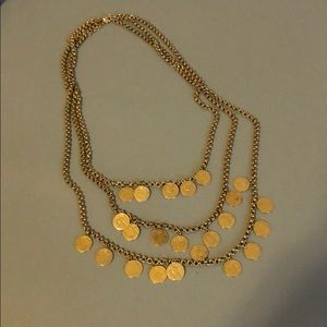 Stella & Dot coin necklace